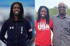 All About Olympic Speed Skater Erin Jackson's Parents, Late Mom Rita and Dad Tracy