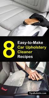 Custom interiors are the main specialty of jmb upholstery. 8 Easy To Make Car Upholstery Cleaner Recipes