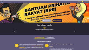 Bantuan prihatin rakyat atau bpr merupakan insentif yang kerajaan akan berikan menerusi belanjawan 2021 yang telah dibentangkan oleh menteri kewangan, tengku zafrul pada 6 november lalu, ianya merupakan pergantian kepada bantuan sedia ada iaitu bantuan sara hidup (bsh), sekiranya belanjawan ini diluluskan, maka insentif baru ini akan dilaksanakan bagi bsh digantikanya. Bantuan Prihatin Rakyat Bpr Bantuan Prihatin Rakyat