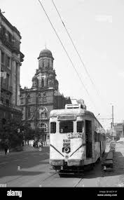 India tramways Black and White Stock ...