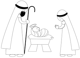 How To Draw Cartoon Nativity Scene With Baby Jesus In Manger With Mary And Joseph How To Draw Step By Step Drawing Tutorials