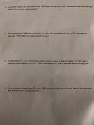 Please consider providing a brief explanation of why and how this fixes the. Solved Physics Worksheet 2 4 Name Review Motion With Con Chegg Com
