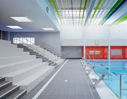 Hall De Natacion En Gotha Veauthier Meyer Architekten Swimming Pool Architecture Swimming Pools Luxury Pools