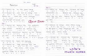 Not Angka Crush Beautiful Ost Goblin Not Angka Lagu Ost K Drama Jessie J Lirik Lagu Lagu