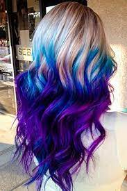 Fabulous Purple And Blue Hair Styles Lovehairstyles Com Hair Styles Dyed Hair Long Hair Styles