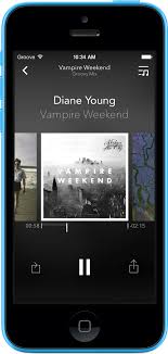 The Groove Music App For Iphone Receives A New Ios 7 Look