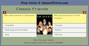 However, classic rock experienced the most commercial success as a whole in the 1970s. Trivia Quiz Classic Friends