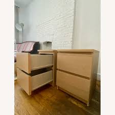 Ad posted 6 days ago save this ad 5 images; Ikea Malm Oak Veneer 2 Drawer Bedside Table Aptdeco