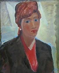 David Holleman Mosaic Wall Art. "expectant Mother" (portrait Of Artist's  Wife)