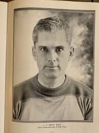 1937 Sugar Bowl LSU vs Santa Clara Football Program/GAYNELL TINSLEY!!