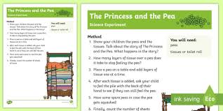 Andersen had heard the story as a child, and it likely has its source in folk material, possibly origina. The Princess And The Pea Science Experiment