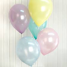 Luftballon Set Pastell 25 St Ballons Hochzeit Hochzeitsballons Luftballons