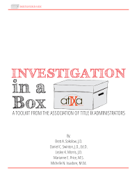 Title ix investigator job in kentucky, united states with. 2