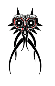 Very Cool Majora S Mask Tattoo Zelda Tattoo Zelda Art Mask Tattoo