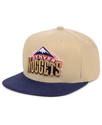 Shop adjustable, fitted & snapback nuggets hats. Mitchell Ness Denver Nuggets 2 Tone Classic Snapback Cap Reviews Sports Fan Shop By Lids Men Macy S