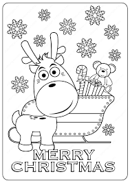 This coloring sheet will surely get your child into the. Free Printable Merry Christmas Coloring Pages