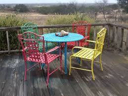 Diy Gardne Furniture Ideas Tips And Tutorials Outdoor Patio Set Painted Outdoor Furniture Painted Patio