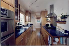 galley kitchen track lighting houzz