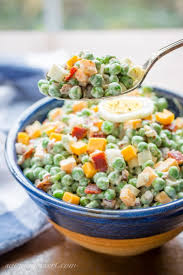 Prepare stuffing mix according to package directions. Easy English Pea Salad Saving Room For Dessert
