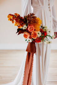 The pressed bouquet shop turning once in a lifetime florals into lasting works of art. Romantic Modern Loft Inspired Bridal In Alexandra Grecco A Be Bridal Shop Orange Wedding Flowers Wedding Bouquets Wedding Flower Arrangements