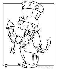 Uncle Sam Dog 4th Of July Coloring Page Woo Jr Kids Activities Summer Coloring Pages Fourth Of July Crafts For Kids July Colors