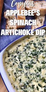 Copycat Applebee S Spinach Artichoke Dip Recipe Dip Recipes Easy Applebees Spinach Artichoke Dip Spinach Artichoke Dip Recipe