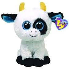 Black And White Dog Beanie Boo 10 Ty Beanie Boo S Baby Black White Cow Daisy Barnyard Stuffed Animal Toy Beanie Boos Ty Beanie Boos All Beanie Boos