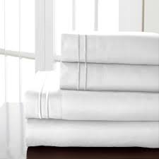 Queen sheet set bamboo hotel brand deep pocket ultra soft wrinkle free white. Hotel Collection Sheet Sets Walmart Com