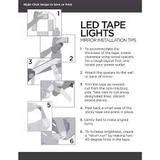 Color Led Tape Light Kit 16 1 2 Foot With Remote Control 3f949 Lamps Plus