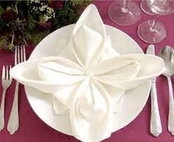 A beautifully folded napkin sets the scene for a meal to remember. 200 Napkin Folding Ideas Napkin Folding Creative Napkins Napkins