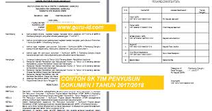 Maybe you would like to learn more about one of these? Contoh Sk Penetapan Tim Penyusun Dokumen I Kurikulum Smp Tahun Tahun 2017 2018 Info Pendidikan Terbaru