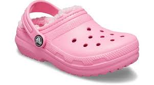 Kids Classic Lined Clog Crocs Classic Lined Crocs Pink Crocs