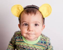Yellow Bear Headband