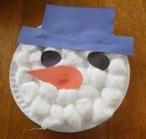 Paper Plate Snowman I Love How Many Things You Can Make With Paper Plates Snowman Crafts Preschool Preschool Crafts Winter Snowman Craft