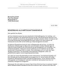Du bist dir ein wenig unsicher wie du deine initiativbewerbung und das anschreiben dazu verfassen. Bewerbung Als Wirtschaftsingenieur Wirtschaftsingenieurin Bewerbung Co