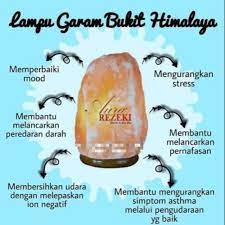 Manfaat lampu garam bukit himalaya pernahkah anda mendengar tentang garam bukit / garam natural gunung himalaya ? Lampu Garam Bukit Himalaya Aura Rezeki Viral Shopee Malaysia
