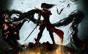 Person Holding Sword Game Wallpaper Alucard Hellsing Vampires 1080p Wallpaper Hdwallpaper Desktop Hellsing Alucard Evil Anime Anime Wallpaper