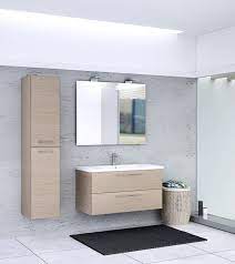 2019 black friday / cyber monday wohnzimmersets angebote und aktualisierung.beginnen sie hier mit dem speichern: Badezimmermobel Set R Salem 3 Teilig Inkl Waschtisch Waschbecken Farbe Eiche Hell