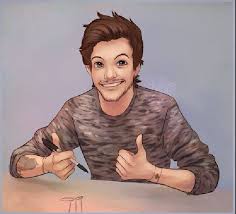 Maybe you would like to learn more about one of these? Louis Tomlinson By Skaikat One Direction Fan Art One Direction Art One Direction Drawings