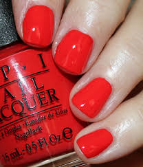 Opi Meet My Decorator Red Opi Nails Nail Polish Bright Red Nail Polish