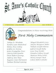 Jirst 3-CoCy Communion