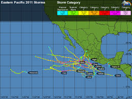 Nws East Pacific Hurricane Tracking Chart Daves Homestead