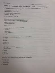 Biology independent study lab answers meiosis mcgraw hill biology mendel and meiosis answers pdf meiosis. Solved Biol 1406 Ws Chapter 12 Meiosis And Sexual Reprod Chegg Com