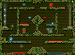 игры огонь и вода в хрустальном храме на двоих Igra Ogon I Voda V Lesnom Hrame Fireboy And Watergirl In The Forest Temple Igrat Onlajn