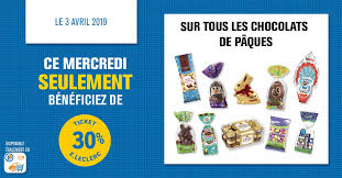 30 En Ticket Leclerc Sur Tous Les Chocolats De Paques Chez Leclerc Le 03 04 Catalogues Promos Bons Plans Economisez Anti Crise Fr