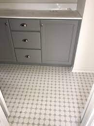 Bathroom floors, or a large, spacious conservatory, victorian white octagon and dot is a design classic offering a new twist on statement floors. Jack And Jill Bathroom Octagon And Dot Floor Tile Gray And White Bathroom Gray And White Bathroom Bathroom Floor Tiles Patterned Bathroom Tiles