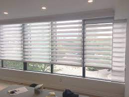 Blinds.com has been visited by 10k+ users in the past month Combi Shade In Condo Living Room Side By Side Condo Living Room Blinds And Curtains Together Condo Living