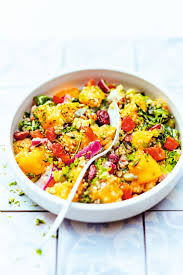 Recette Salade De Mangue Au Quinoa Et Graines Picard Recette Recette Recette Plat Unique Idee Recette Vegetarienne
