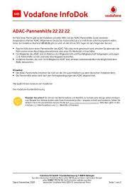 Maybe you would like to learn more about one of these? Infodok 645 Adac Pannenhilfe 222222