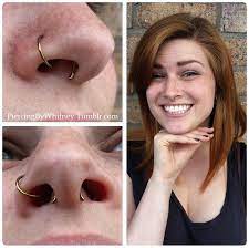 Safe Piercing Photo Nose Piercing Jewelry Septum Piercing Jewelry Facial Piercings